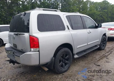 2004 Nissan Armada Se/Le из США, поврежденный, VIN 5N1AA08B74N706152